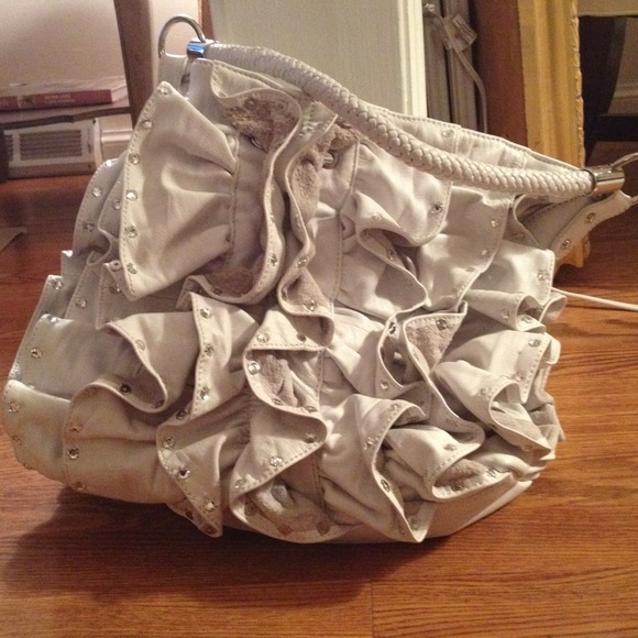 White leather