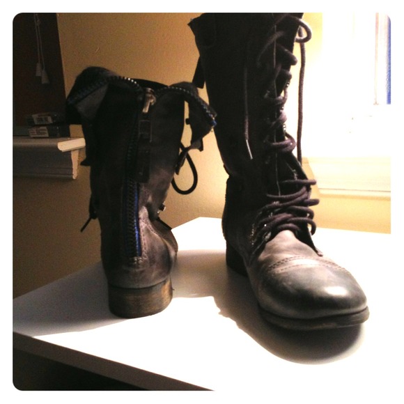 Steve Madden Combat Boots