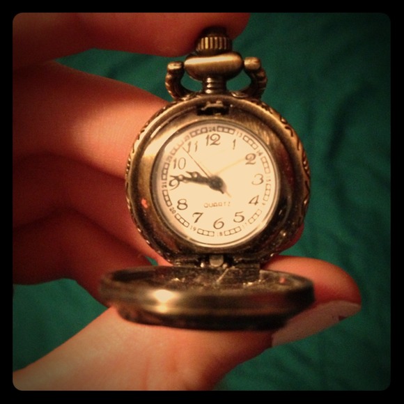 Watch necklace