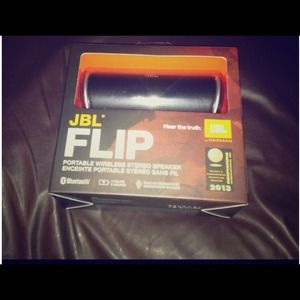 JBL Flip portable Bluetooth speaker. Brand NIB!$90