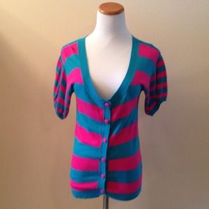 Kimchi&blue It's the 80's Short Sleeve Cardi