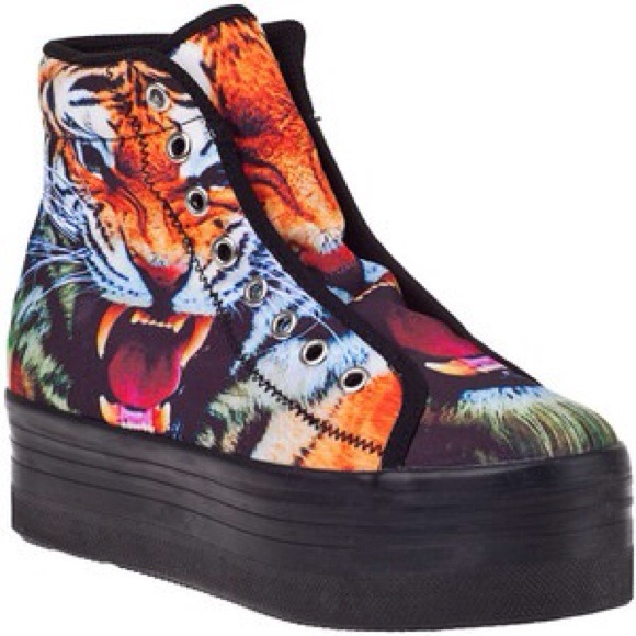 Jeffrey Campbell Platform Hightop Sneakers