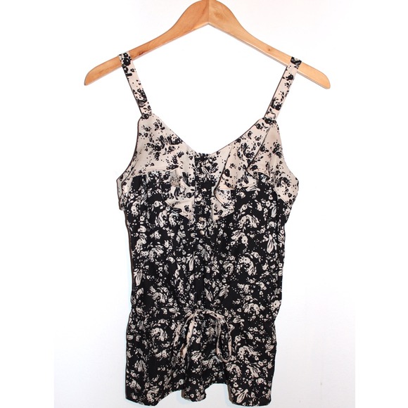 Lauren Conrad Floral Pattern Blouse