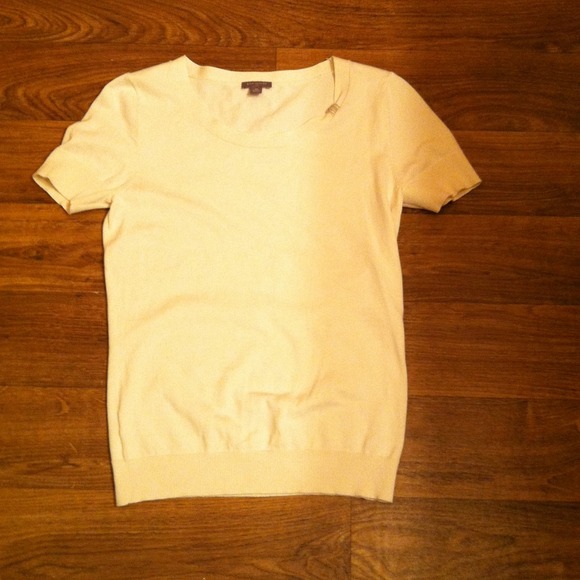 Ann Klein xs cream color top . - Picture 1 of 2