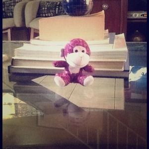Purple ISHANI heart monkey,