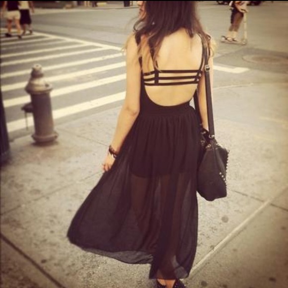 🚫Bundled 🚫American apparel black chiffon skirt