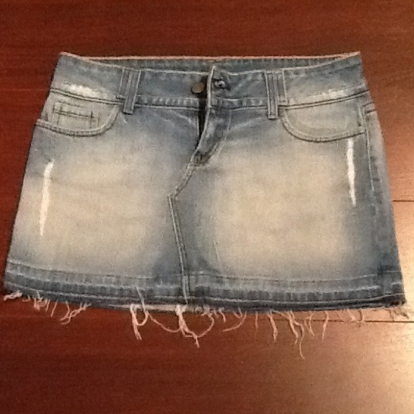 :::traded:::Jean mini skirt - Picture 1 of 3