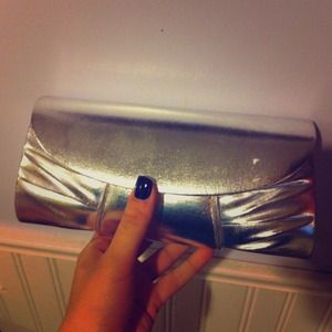 Silver clutch