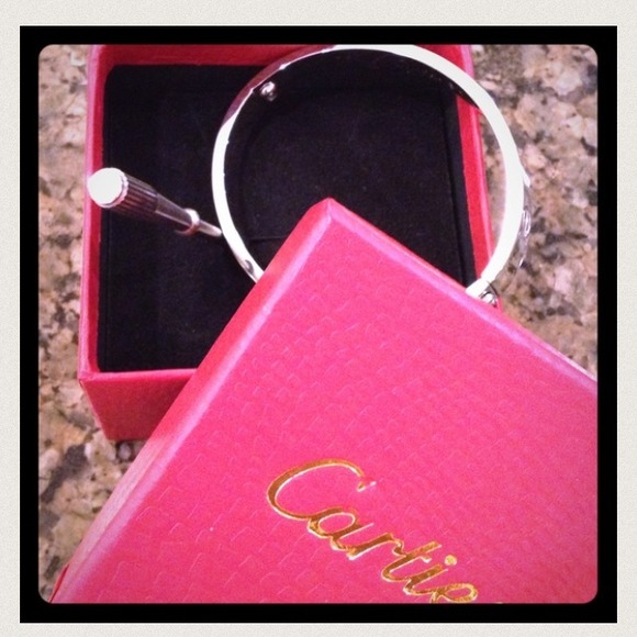 Cartier White Gold Bracelet