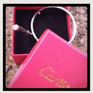 Cartier White Gold Bracelet