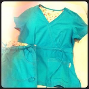 Koi scrub set. (On Hold)