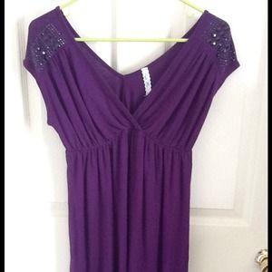 Purple summer dress, great condition.