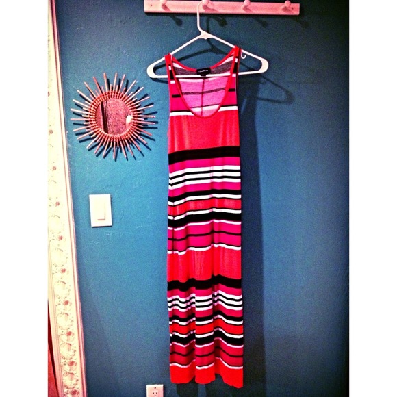 Striped Maxi Dress