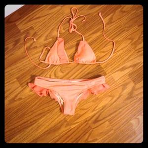Victoria's Secret ruffle bikini