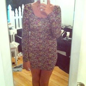 Floral Bodycon Dress