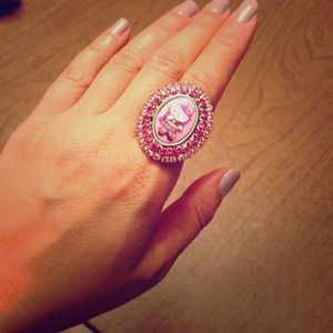 Hello Kitty ring by Tina Tarantino
