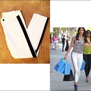 KENDALL JENNER inspired white trousers