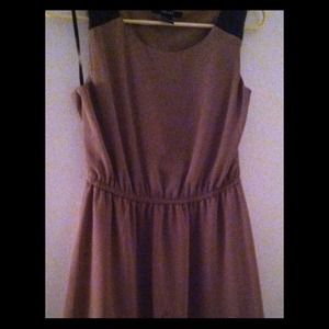 💙Reserved For Hah💙Forever 21 Silky Nude Dress