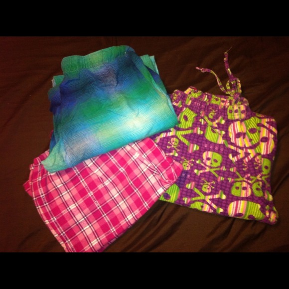 ⛔️SOLD⛔️ Bundle of 3 flannel PJ pants