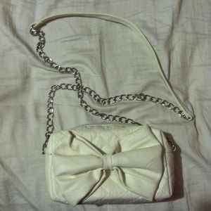 SOLD Quilted Bowtie Crossbody Bag