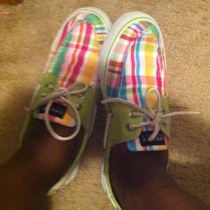 Very colorful Sperrys
