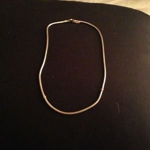 Pandora silver necklace