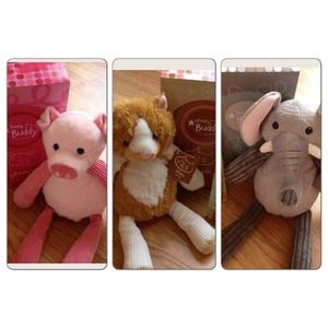 3 scentsy buddies