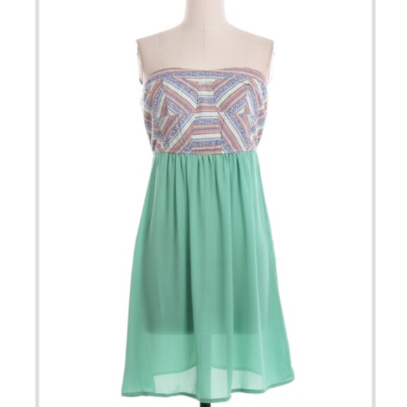 Mint dress