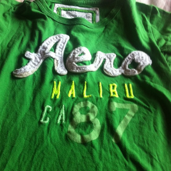 Green Aeropostale shirt