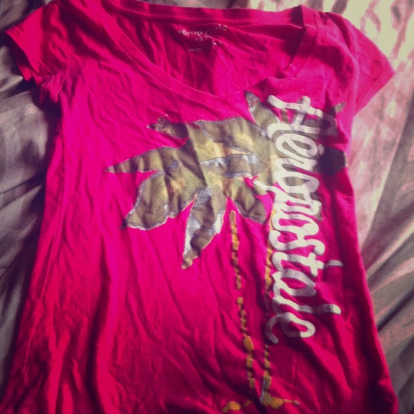Pink Aeropostale shirt