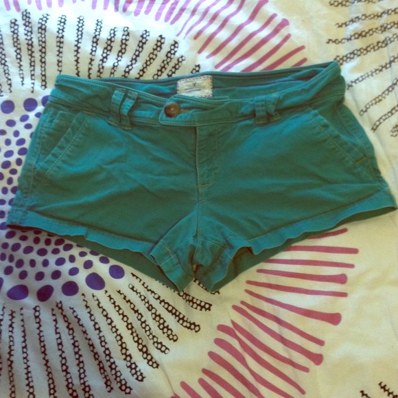 Super cute Teal American Eagle Classic Shorties - Picture 1 of 4