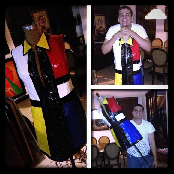 Duct tape dress
