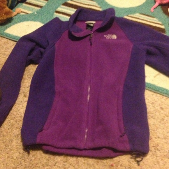Purple north face