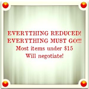 🚨EVERYTHING MUST GO!