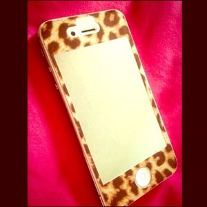 ❌❌SOLD❌❌Cheetah print IPhone 4S. clean ESN. SPRINT