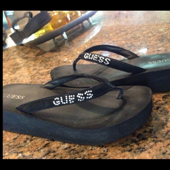 2 Pair Guess Wedge Sandals for 1 Low Price Sz 8