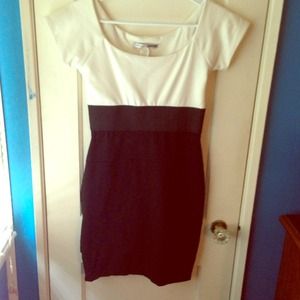 Black and white dress