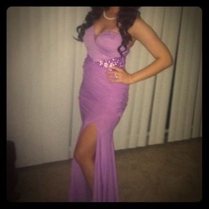 Levander prom dress