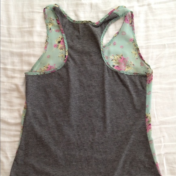 Robin K. Sheer Racerback Tank - Picture 2 of 3