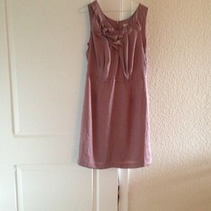 Pink chiffon dress