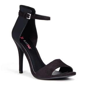 Ankle Strap Heels (Black)