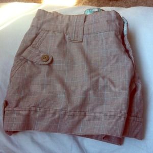 Billabong plaid pinstripe short