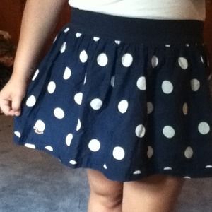 Polka dot skirt
