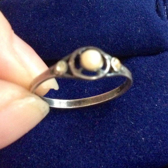 Real Victorian Vintage! Little Pearl Ring✋✋HOLD✋✋