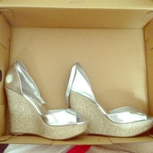 Fioni Night Glam Wedges