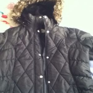 Reduced!!!Black Winter Coat Excellent Condition!!
