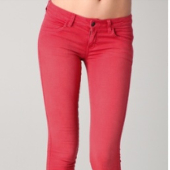 Rose skinny jeans