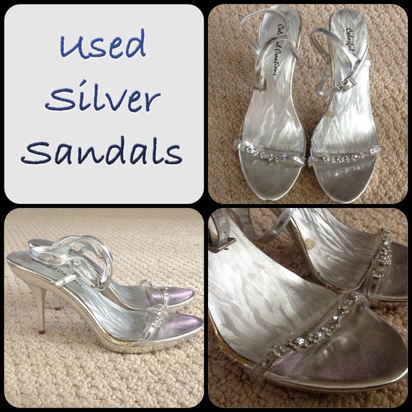 Used Silver Heels