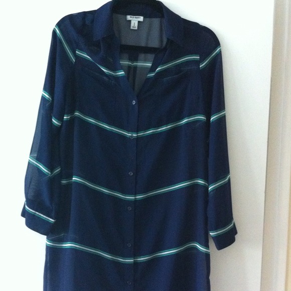 Old Navy loose striped dress