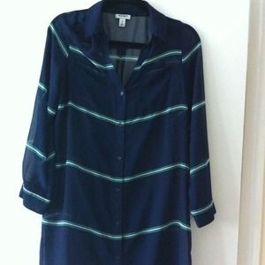 Old Navy loose striped dress